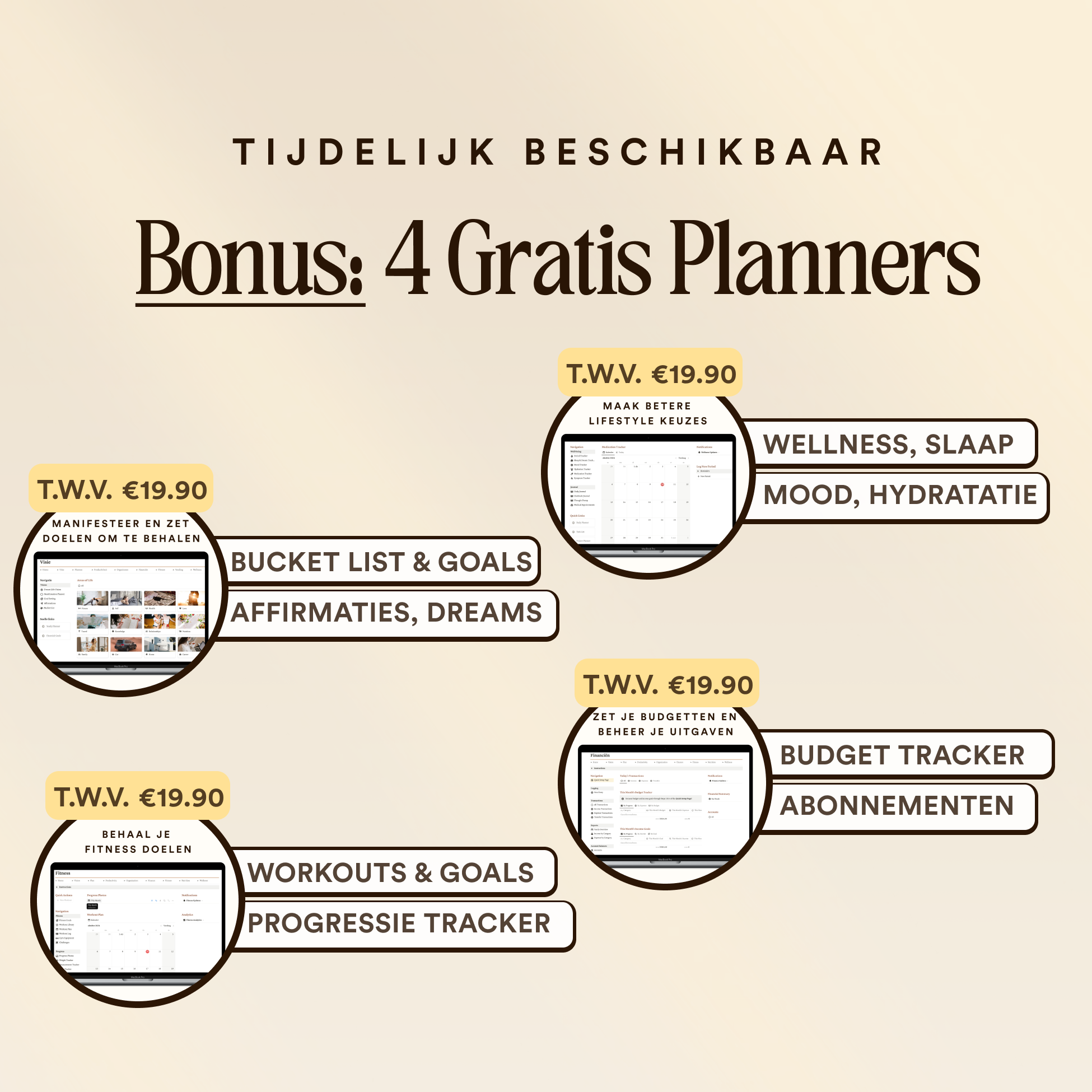 8 in 1 Life Planner Bundle (Inc. 4 Free)